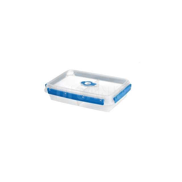 Frigo box 2l rettangolare + divisore fresh system 19,3x28,7x6,4 azzurro - Principale