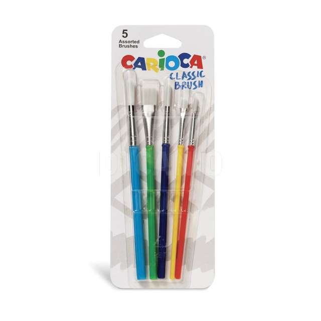Blister 5 pz scool brusch carioca - Principale