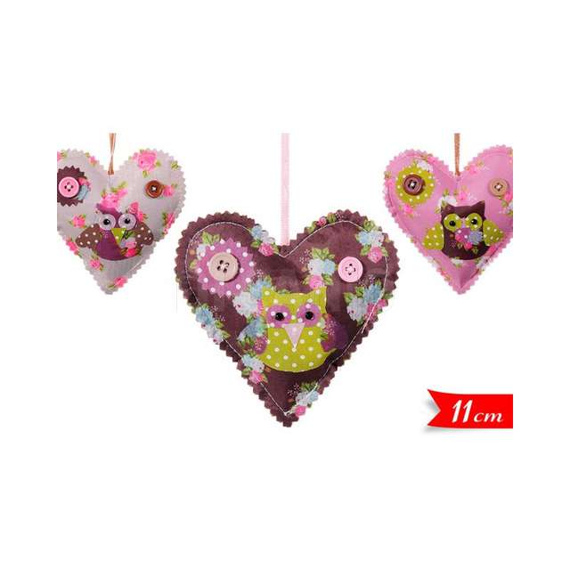 Pendaglio cuore cm.11 3ass. golden hill - Principale