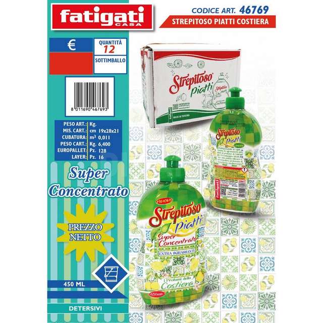 Strepitoso piatti costiera 450 ml - Principale