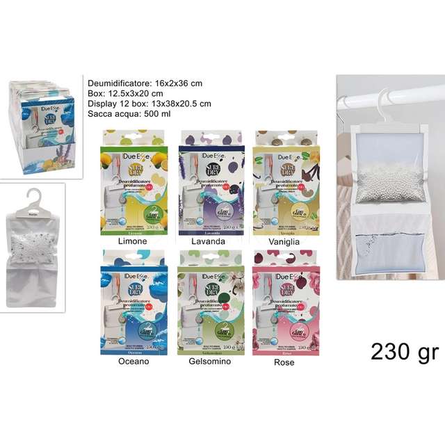 Deumidificatore per animali 230gr, 500 ml prof, 6 ass, - Principale