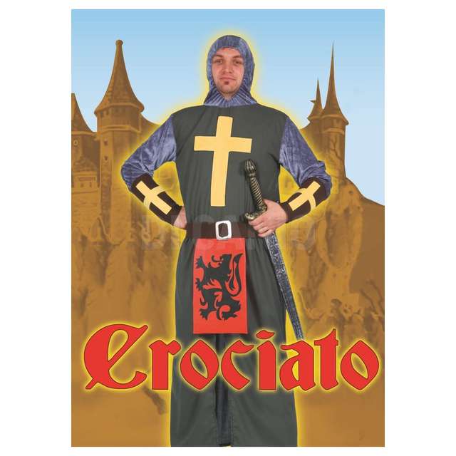 Costume crociato fiori paolo 62075 - Principale