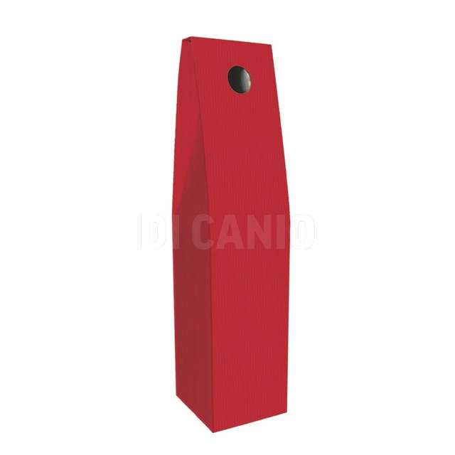 Scatola cartone vino colore rossa_1 posto art.10-70-10 - Principale