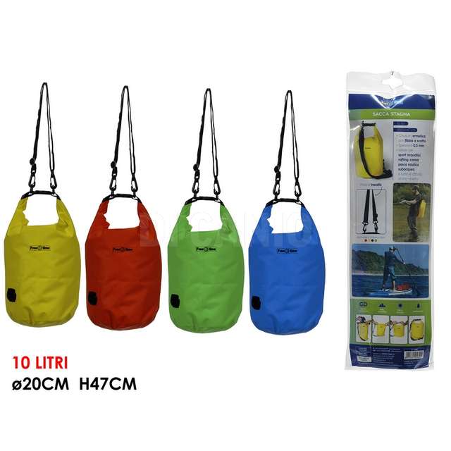 Sacca impermeabile lt.10 cm.20x47 - Principale