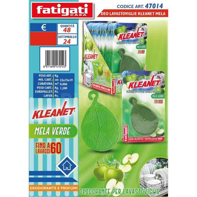 Deo lavastoviglie kleanet mela - Principale