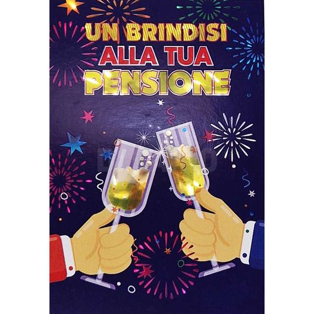 Biglietto flashcard n.111 pensione - Principale