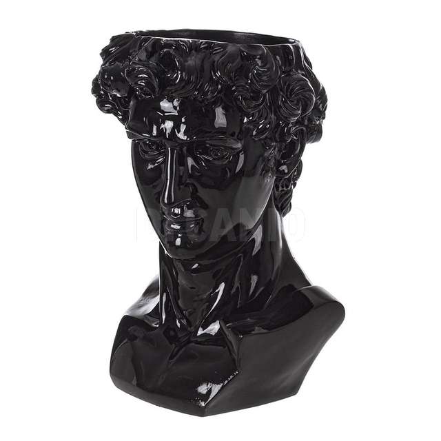 Busto decorativo olympus nero h40 - Principale
