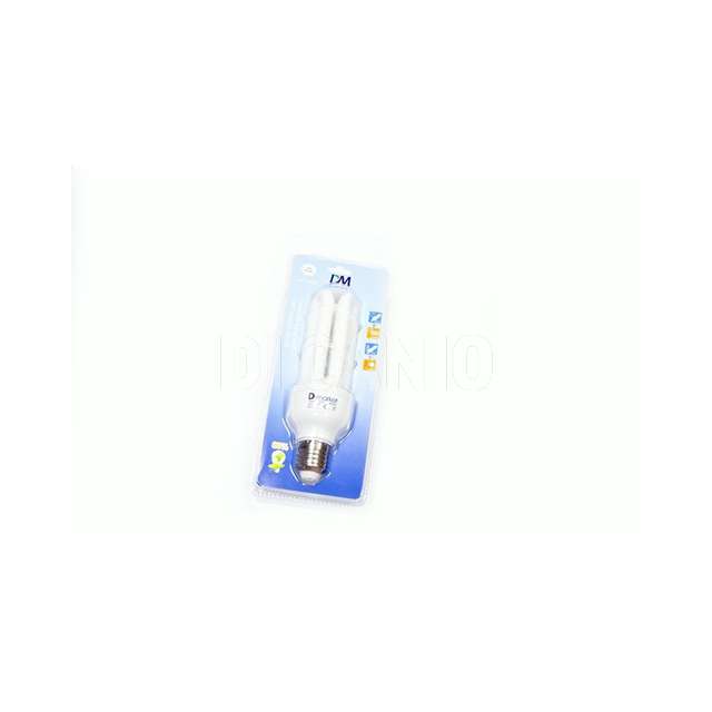 Lampadina 3 tubi 21w w27 2700k luce calda partenope - Principale