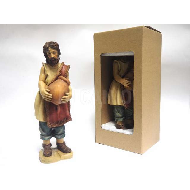Uomo con anfora h.25cm. creare - Principale