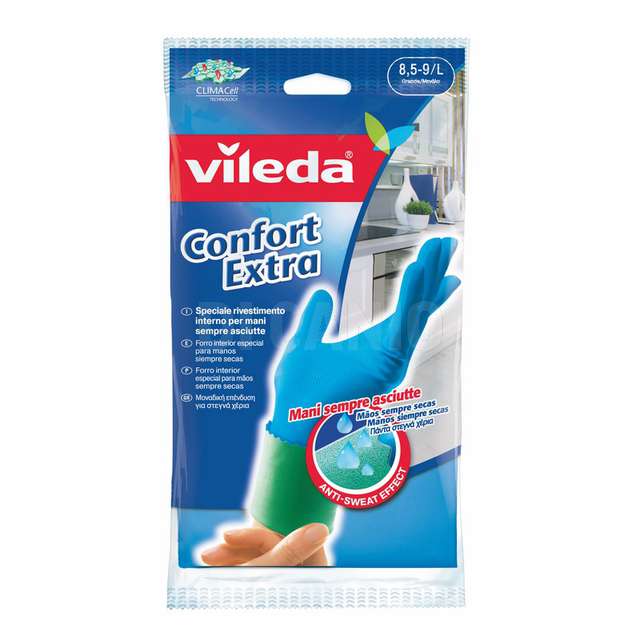Guanti confort extra grande std vileda - Principale