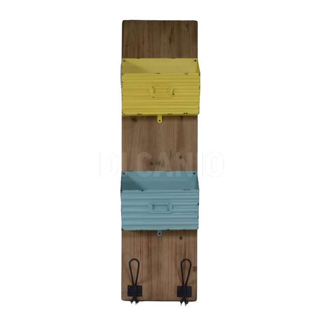Appendino legno belfast 2 posti 2 cassetti cm20,5x10h78 vac.8034100000 - Principale