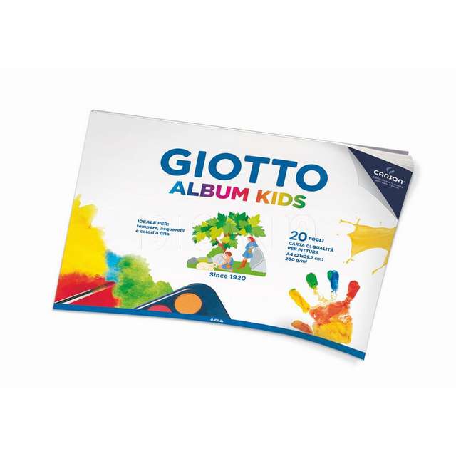 Album pittura kids a4 20f 200g giotto fila - Principale