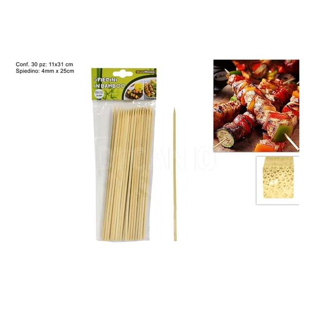 Spiedini bamboo 30pz cm.25 - Principale