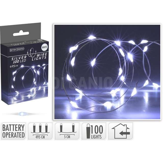 Cavo arg100led bianco batteria - Principale