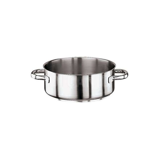 Casseruola bassa 2 maniglie cm.40 h14,5 18lt inox serie 1000 - Principale
