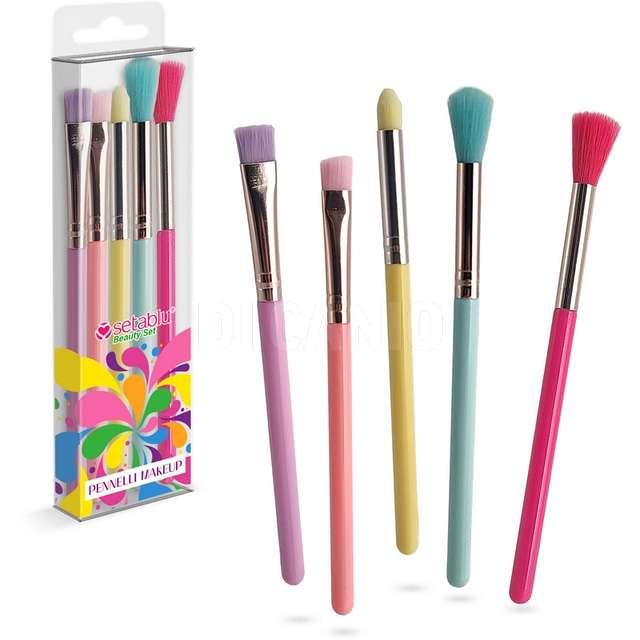 Set pennelli make up 5pz - Principale
