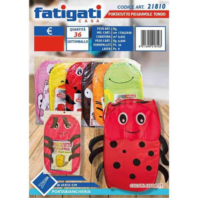 Portatutto pieghevole f/soggetti - Principale