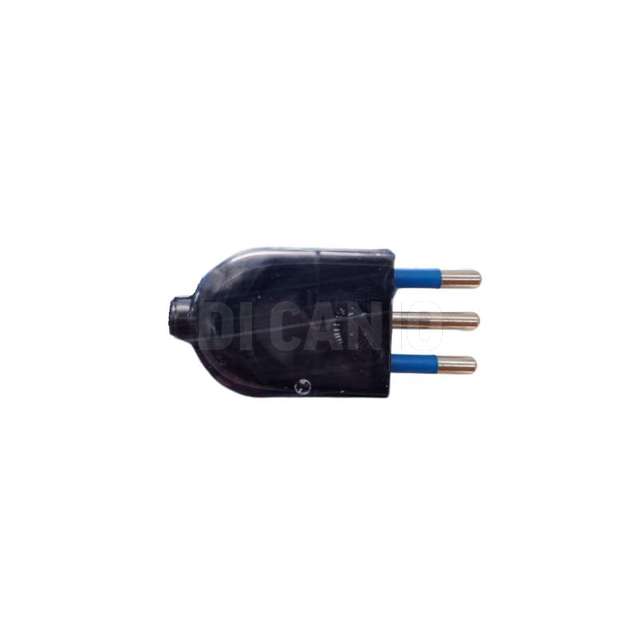 Spina 2p+t 10 a 250 v nera flowpack fai.-8001n/f- - Principale