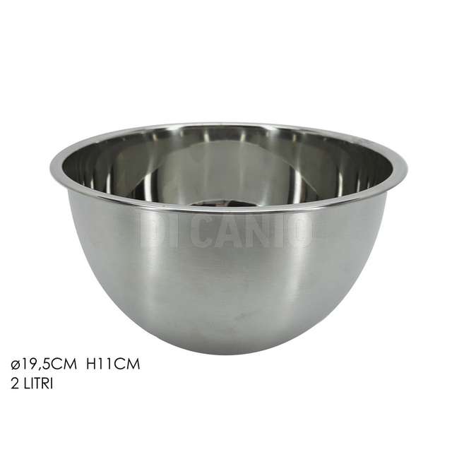 Ciotola cucina 2lt acciaio - Principale