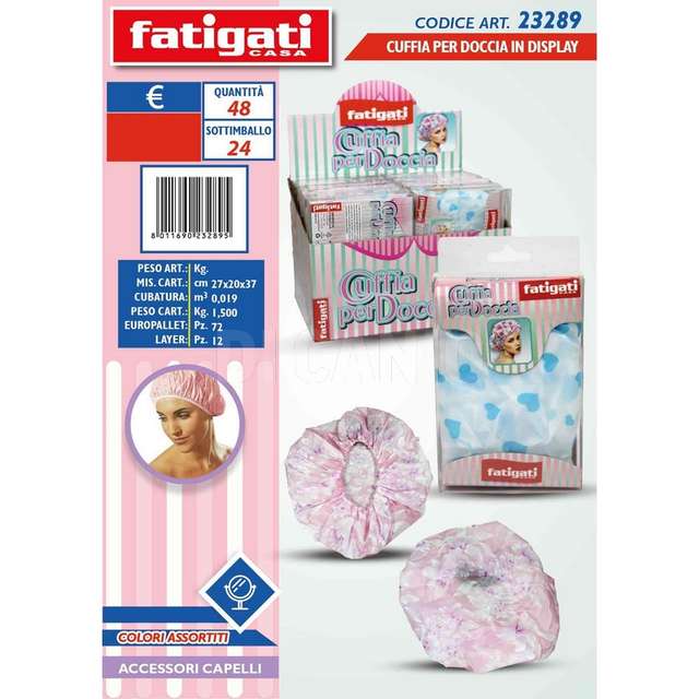 Cuffia x doccia in display 26cm - Principale