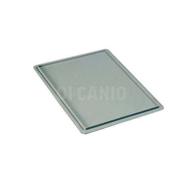 Coperchio contenitore serie europa cm.60x40 grigio pavoni - Principale