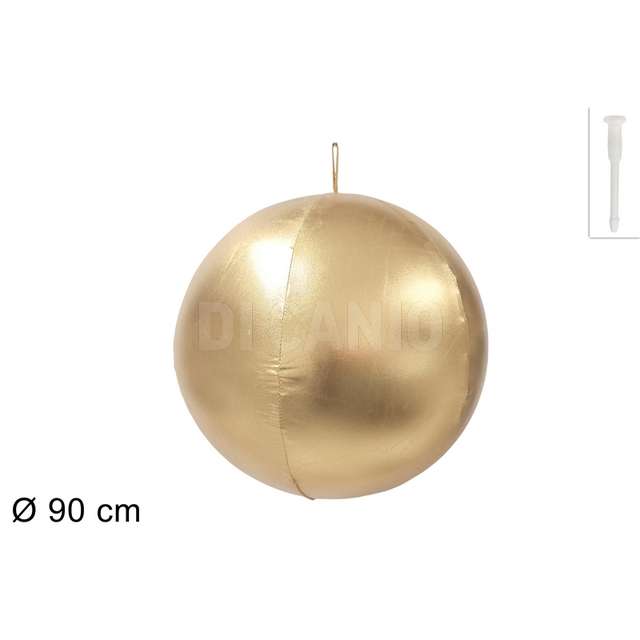 Palla gonfiabile oro diam 90 cm. - Principale