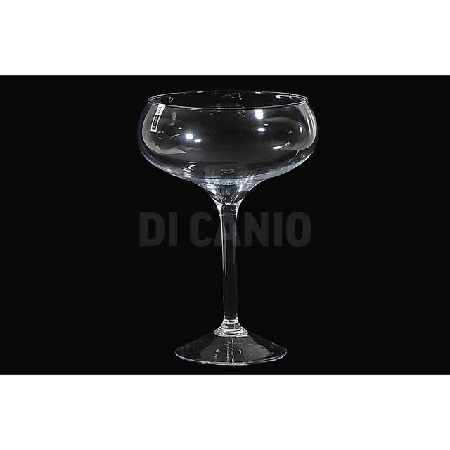 Coppa in vetro rotonda h cm 30 x d. cm21 (bordo h cm 8) - Principale