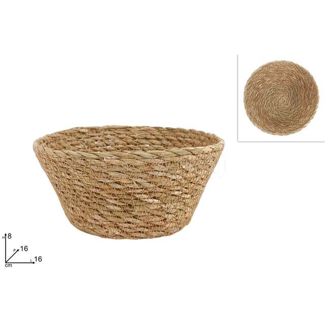 Cestino in corda tondo 16x8 - Principale