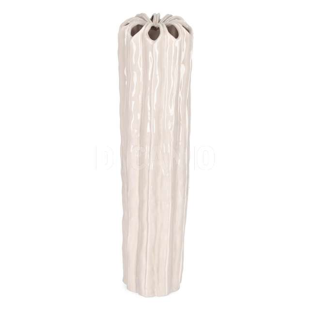 Vaso kichi tondo rosa h79,5 in ceramica - Principale