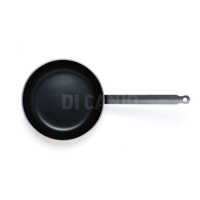 Padella in alluminio con manico in ferro induzione 3 mm dm.32 - Principale