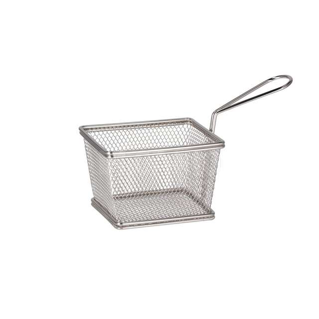 Cestino acciaio+manico cm21x10xh8 - Principale