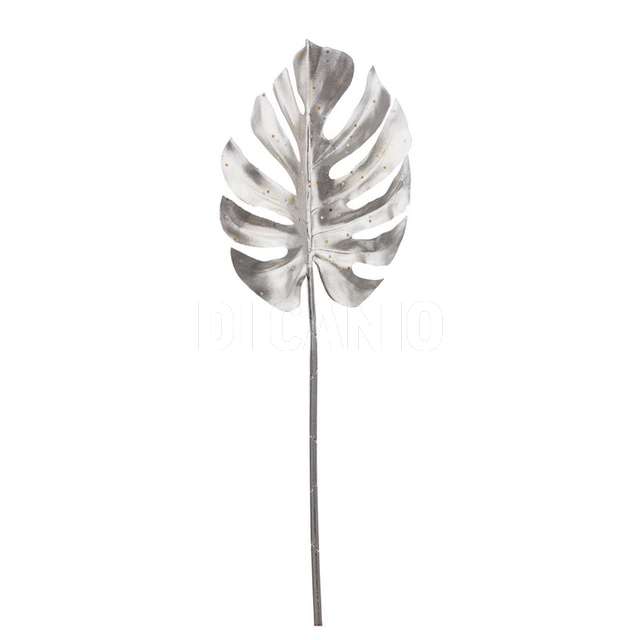 Foglia stephany filodendro champ h70cm fil di ferro polietilene 27x70h - Principale