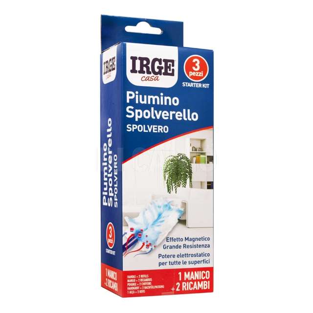 Spolverello piumino 3pz irge spo3301a - Principale