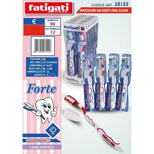 Spazzolino da denti oralklean forte - Principale