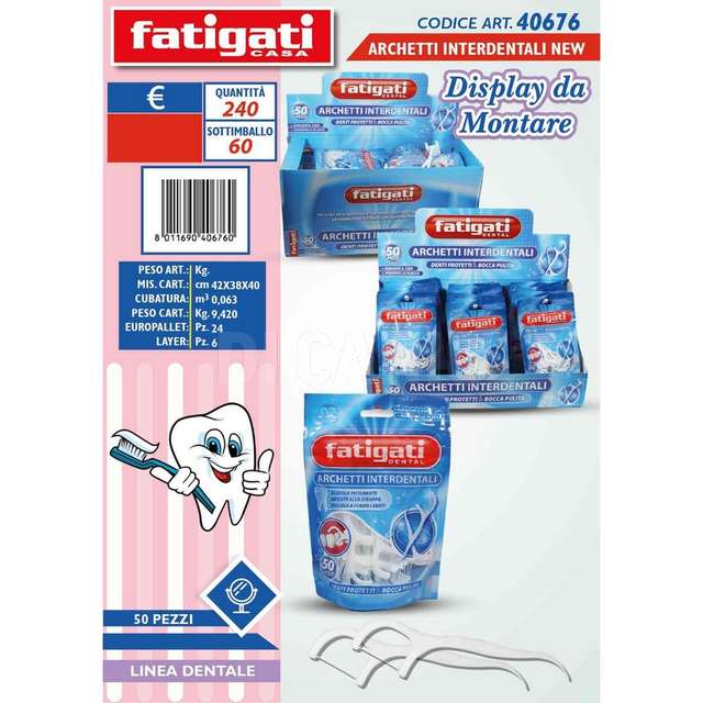 Archetti interdentali 50pz new - Principale