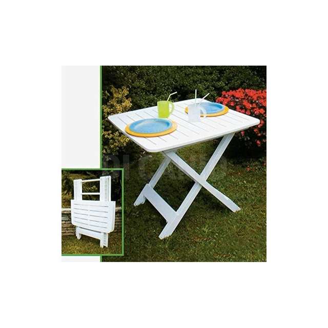 Tavolo camping cm.44x44x50 adige bianco - Principale