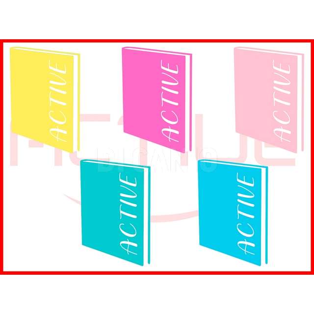 Diario active pocket pastel - Principale