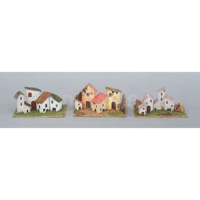 Casette piccole cartone cm.16 5x9x8hsu base legno mod.ass. - Principale