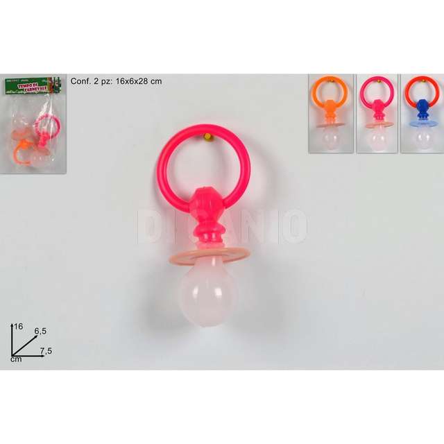Ciucciotto mignon 2col set 2pz7617 - Principale