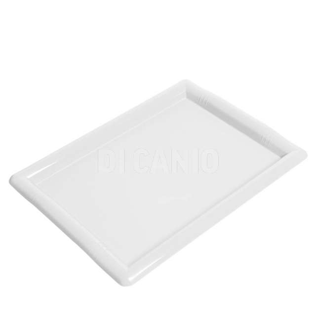 Vassoio cm.29x39 bianco pieno - Principale