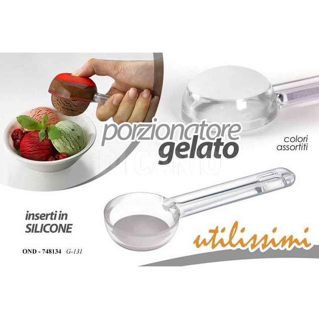 Porzionatore gelato nostick plastica con inserti in plastica - Principale