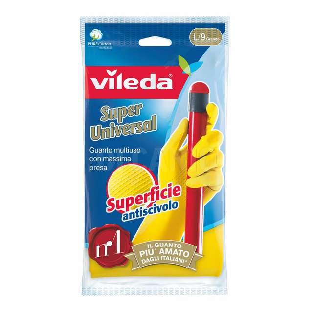 Guanti super universal grande std vileda - Principale