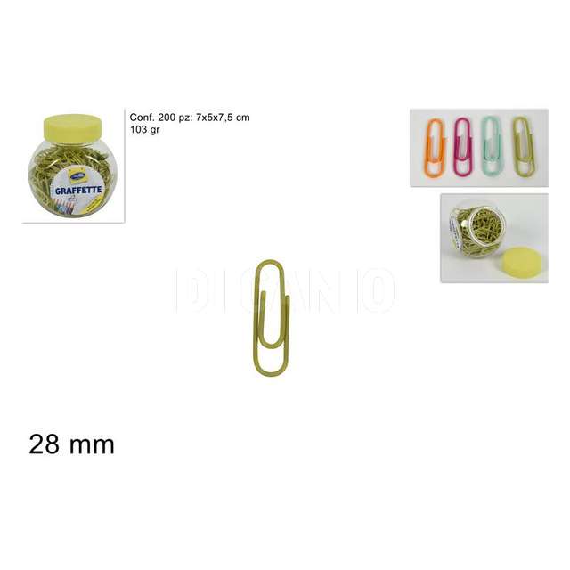 Graffette metallo 200 pz 28mm - Principale