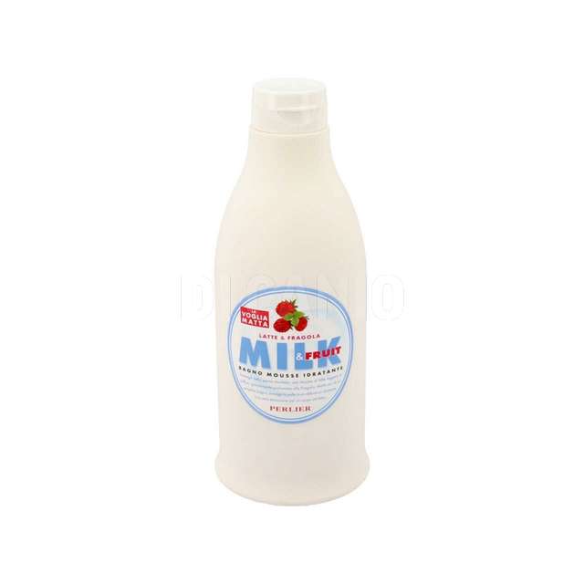 Perlier bagno latte&fragola 500ml - Principale