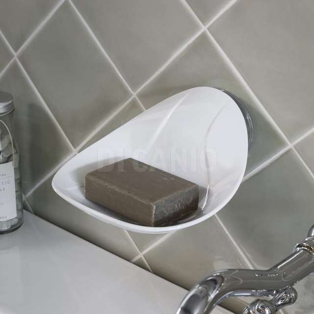 Portasapone bianco white bama 15,5x16x8,9 - Principale