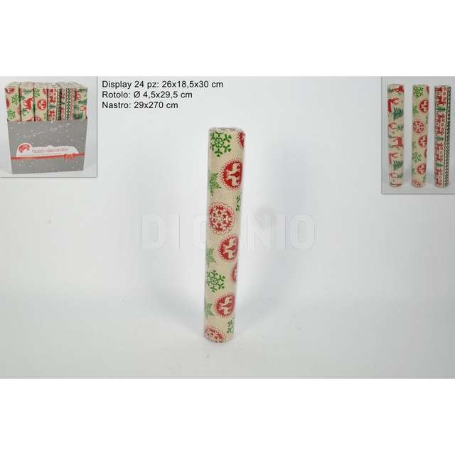Rotolo 29x270 fantasia renna d.e. - Principale
