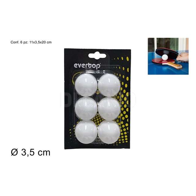 Palline ping pong 6pz sf144_an000217_due e. - Principale