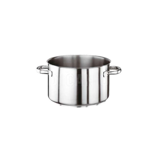 Casseruola alta inox paderno cm 24 h14,5 6,50lt serie 1000 - Principale