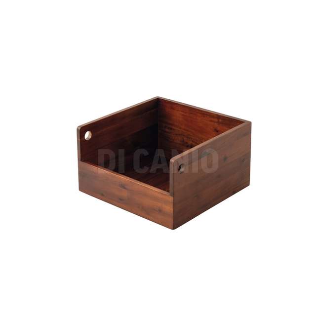 Contenitore acacia cm.32.5x32.5x19 paderno - Principale