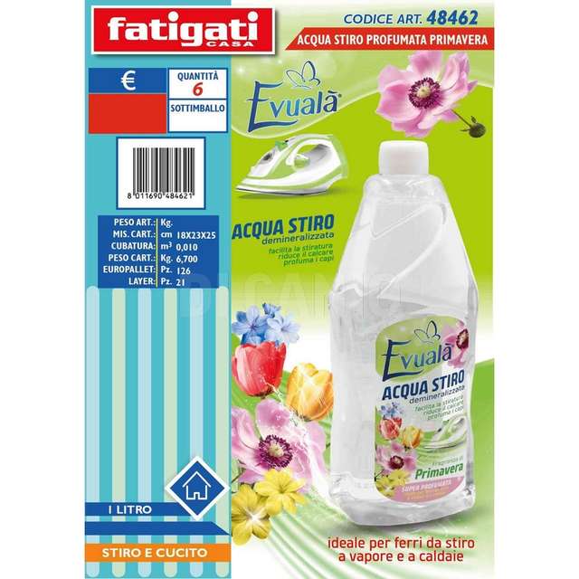 Acqua stiro profumata primavera 1lt - Principale